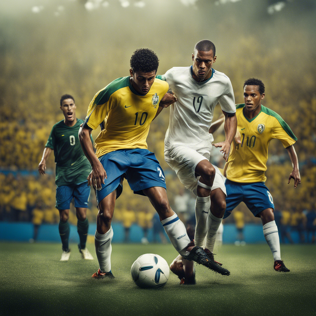 Impacto dos Maiores Jogadores na Cultura do Futebol no Brasil - Content Illustration
