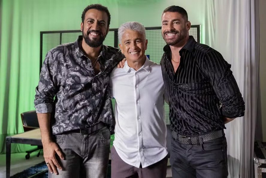 Vale Tudo: Bebeto Participa de Podcast Fictício com Cauã Reymond