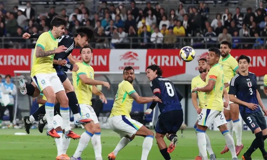 Brasil Perde para Japão em Amistoso