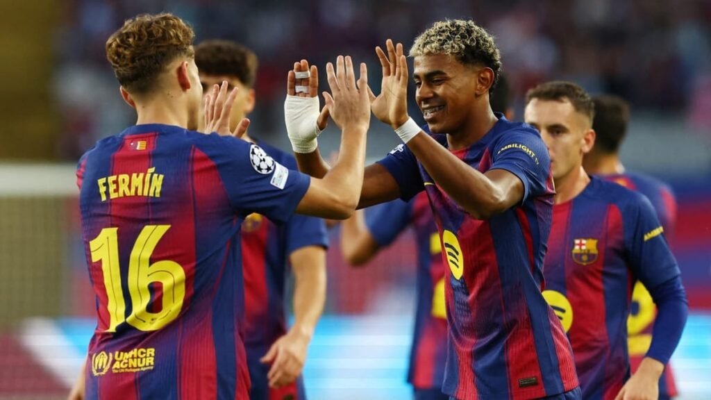 Barcelona Domina Olympiacos
