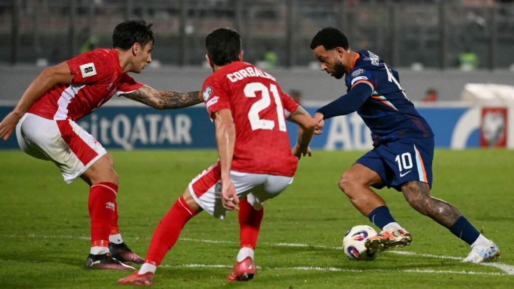 Holanda Aplica goleada em Malta e Acelera Rumo à Copa