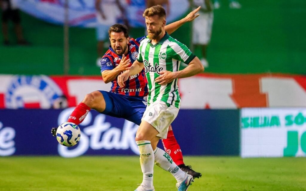 Juventude e Bahia Empatam e Acirram Luta Contra Rebaixamento