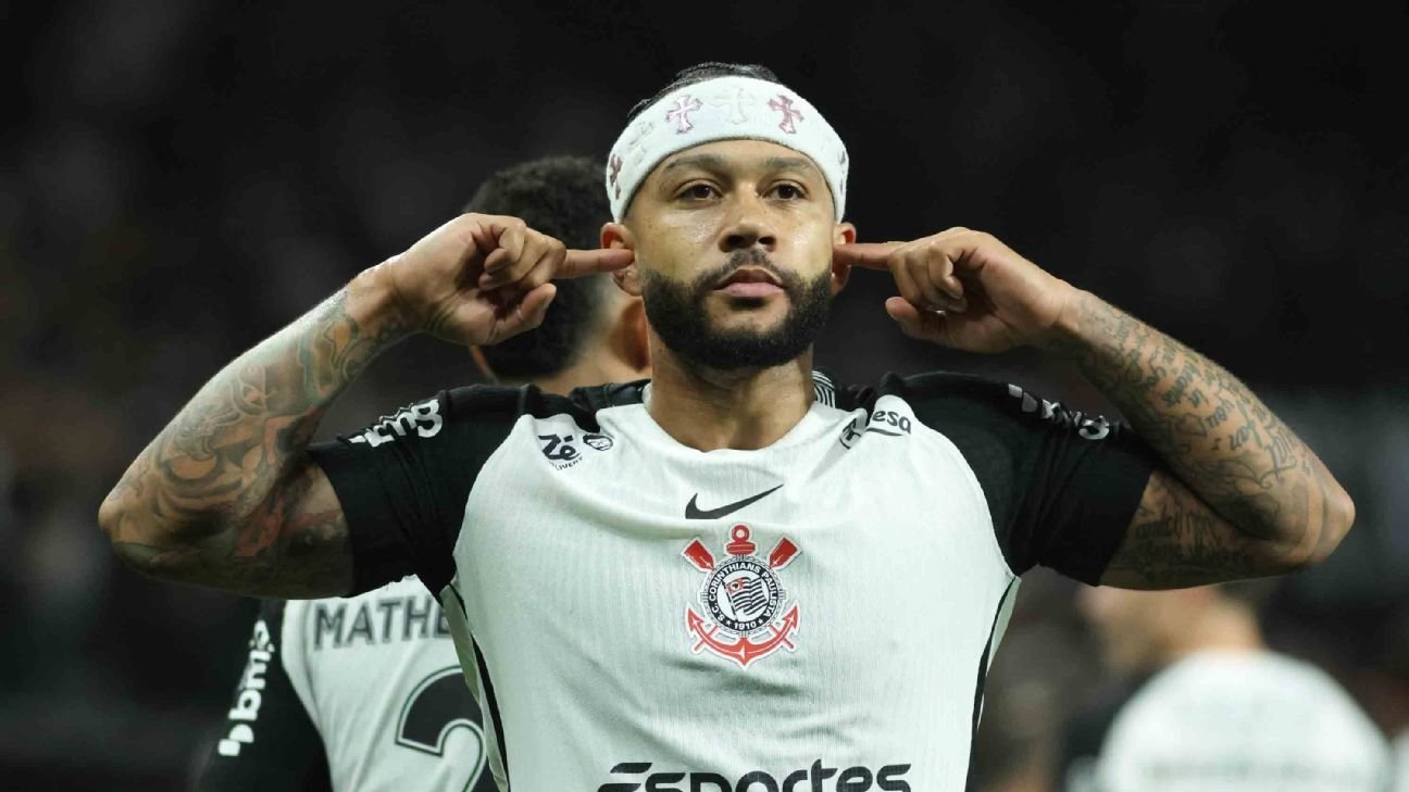 Memphis faz golaço, Corinthians vence o São Paulo e sonha com a Libertadores