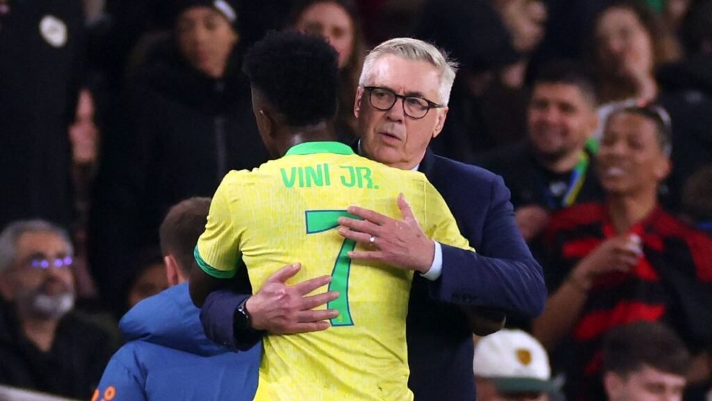 Ancelotti Confirma Vini Jr. na Copa e Elogia Estêvão: 'Futuro Brilhante