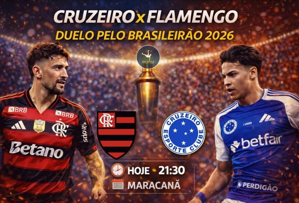 Flamengo e Cruzeiro se Enfrentam Hoje pelo Brasileirão