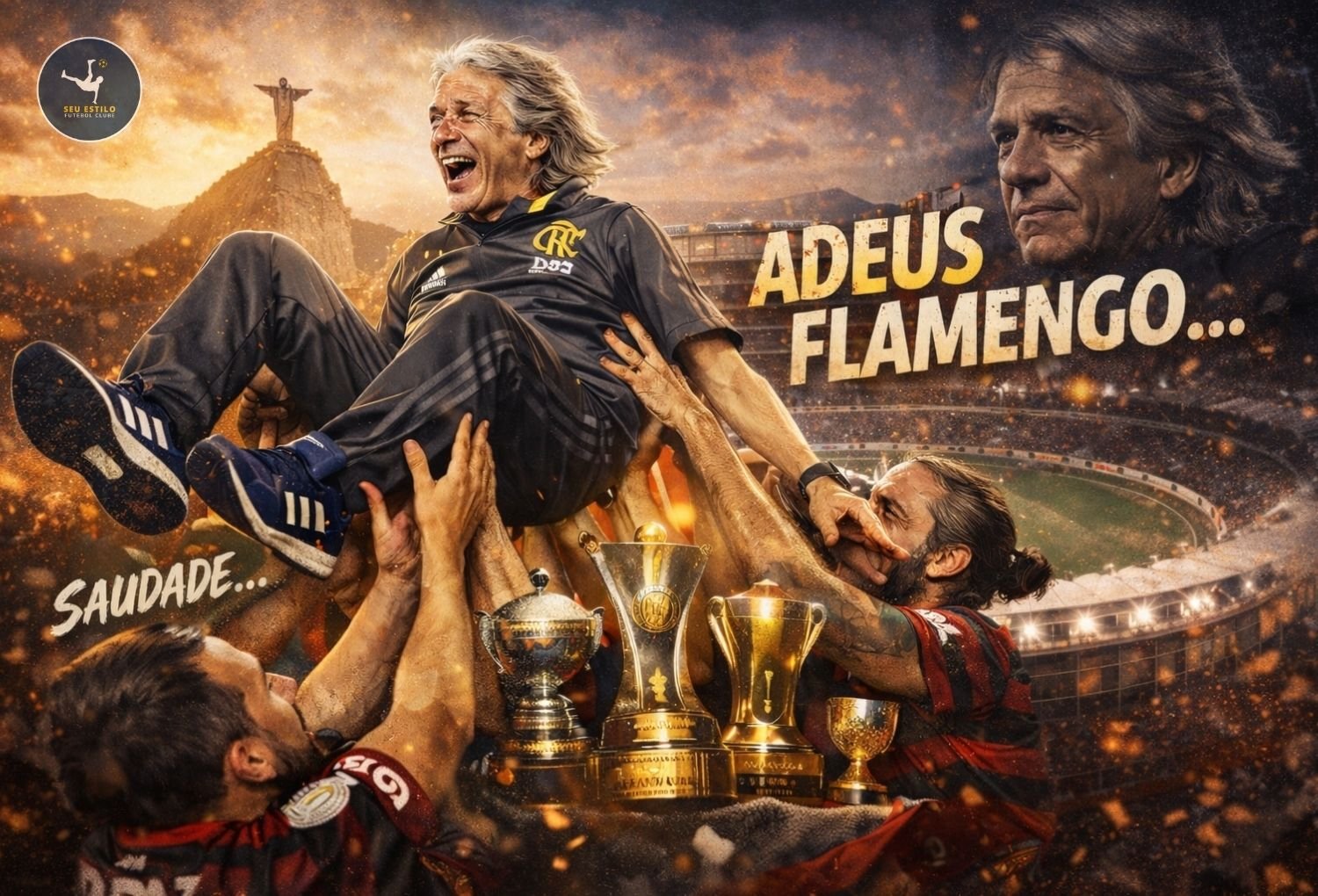 Jorge Jesus revela motivo da saída do Flamengo e admite arrependimento